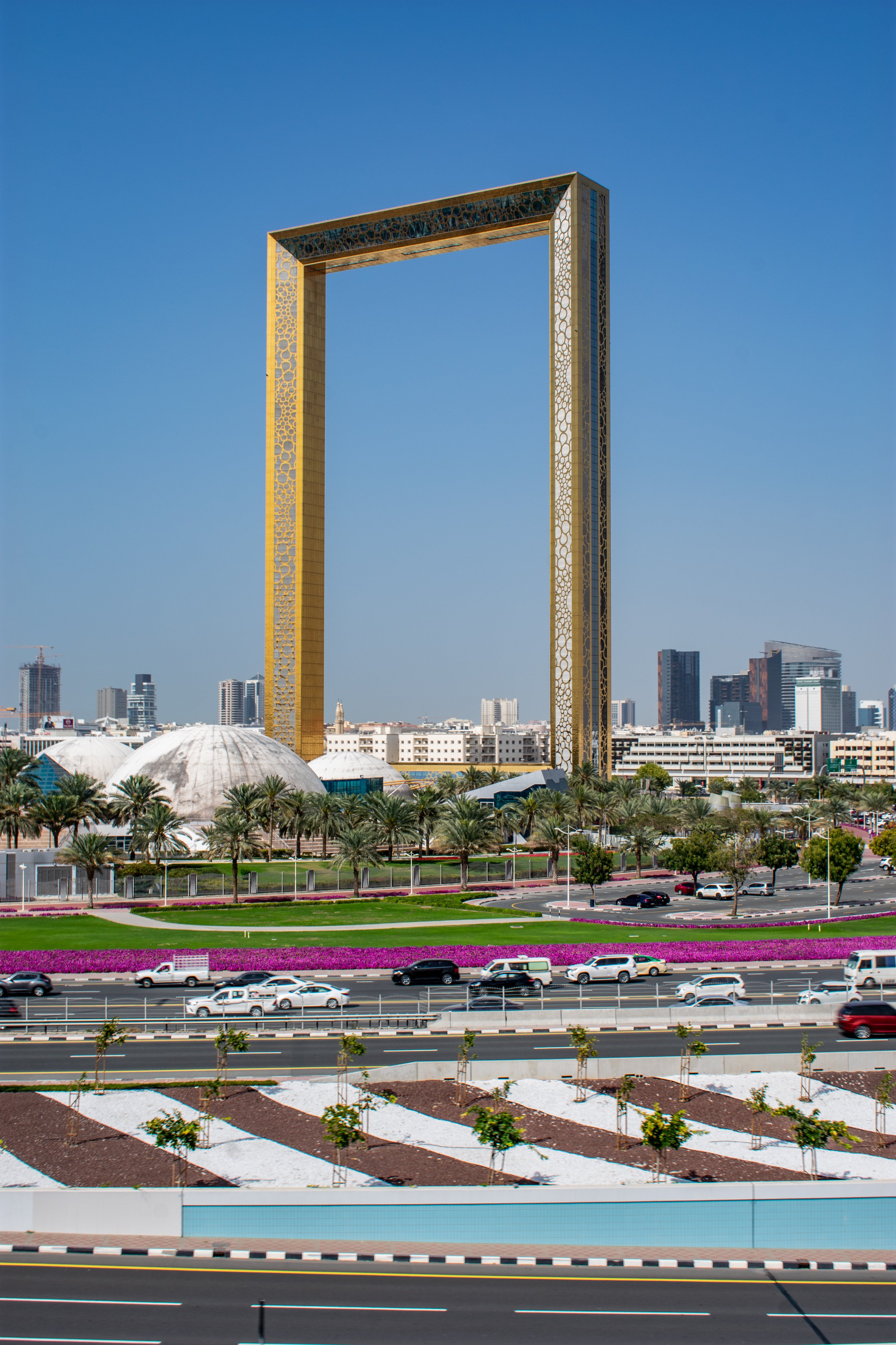 Dubai skyline and city view